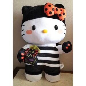 Hello Kitty Halloween Greeter‎ 20" Pirate Standing Plush Sanrio Gemmy 2023